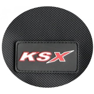 KSX Gripper Sitzbankbezug Kawasaki KX 125/250 03-08 KXF250 04-05 schwarz