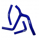 Silikon K�hlerschlauch Y Kit KX250 KX250X 2021-2024 blau